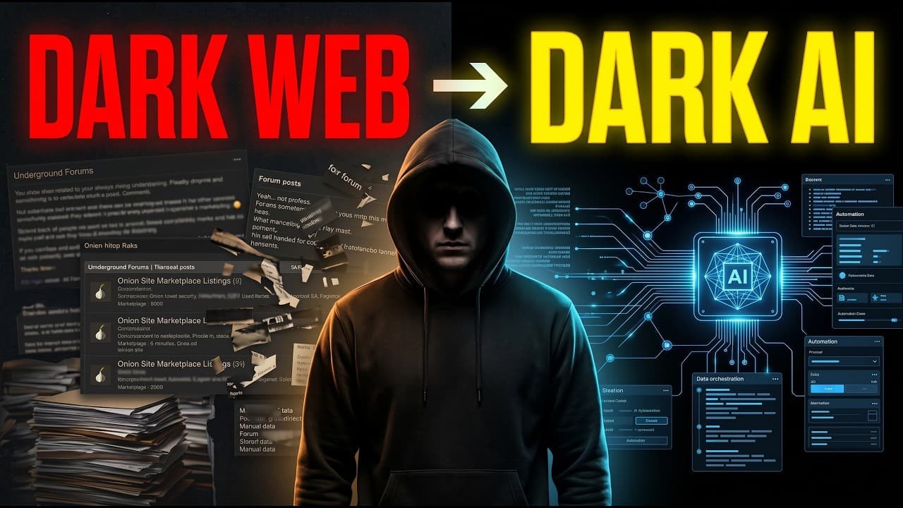The Evolution of Dark AI: From Manual Forums to Autonomous Agents