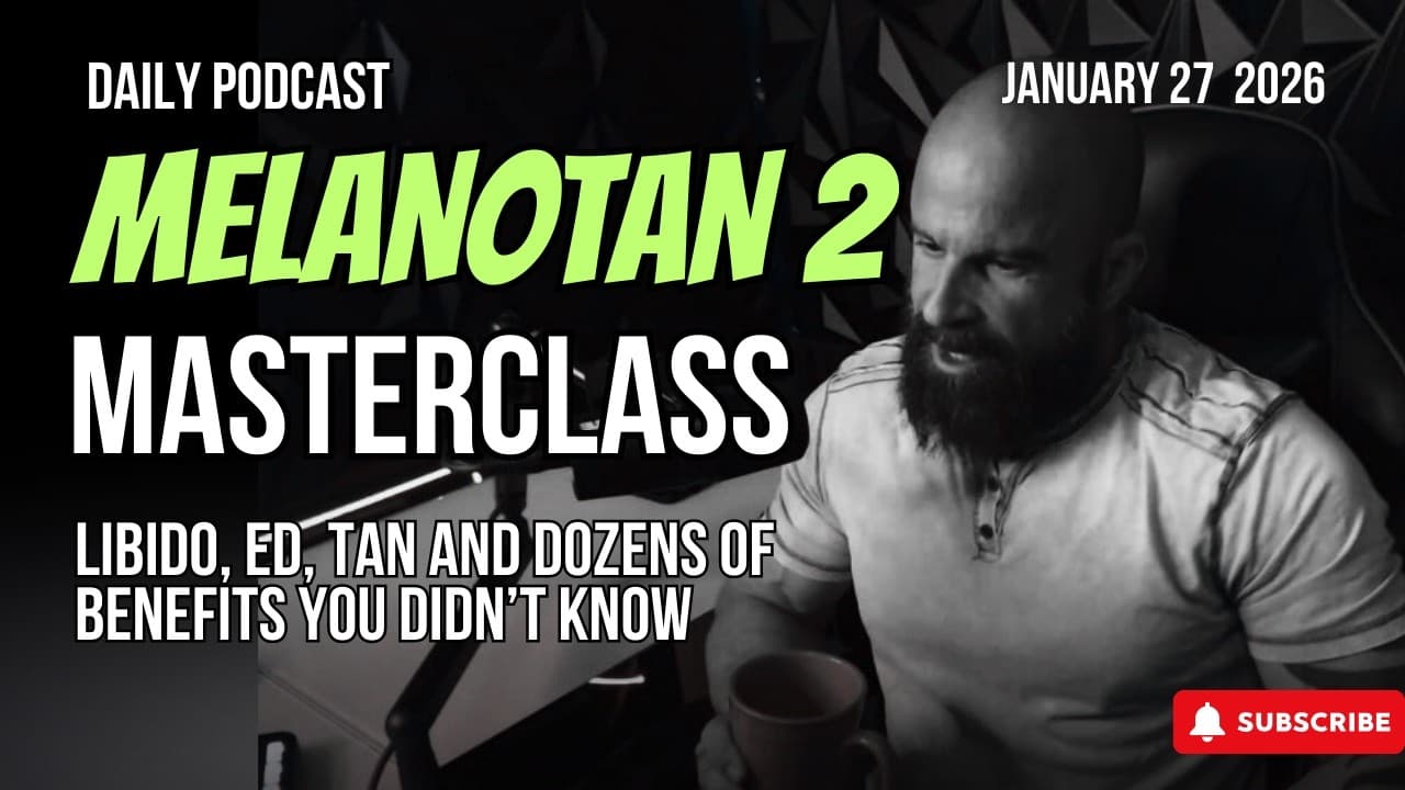 THE MELANOCORTIN MASTER KEY: Redefining Melanotan 2 as a Biological Operating System