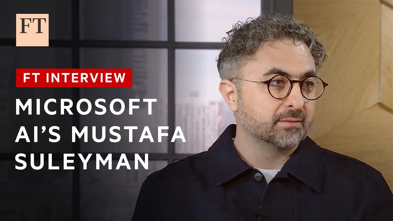 THE ROADMAP TO SUPERINTELLIGENCE: Microsoft AI CEO Mustafa Suleiman on CAPEX, "Maltbook," and the Pivot to Self-Sufficiency